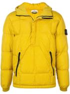Stone Island Garment Dyed Crinkle Reps Ny Down Jacket - Yellow