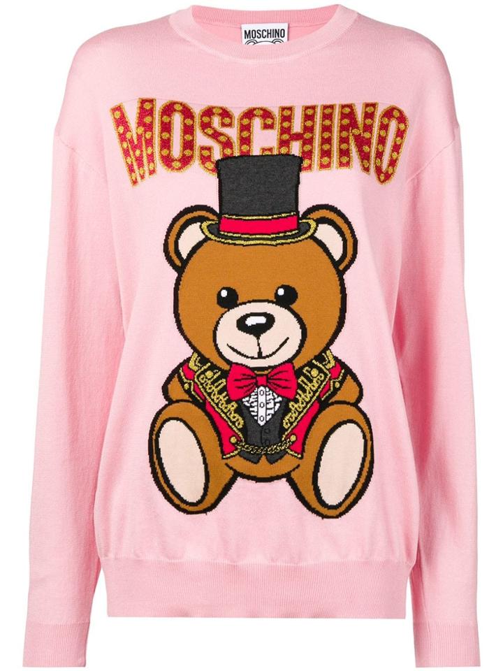 Moschino Teddy Circus Sweater - Pink