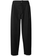 Comme Des Garçons Shirt Cropped Tailored Trousers - Black