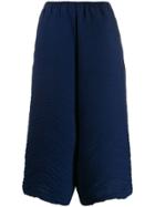 Issey Miyake Plissé Culottes - Blue