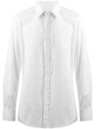 Dolce & Gabbana Logo Printed Shirt - White