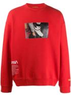 Heron Preston Photographic Print Sweatshirt - Red