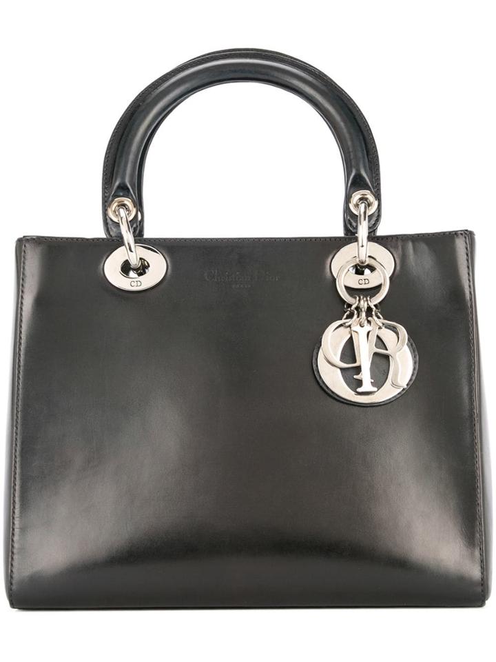 Christian Dior Vintage Lady Dior Handbag 24 - Black