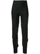 Comme Des Garçons Cut-out Detail Trousers - Black