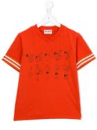 Bobo Choses - Weightlifting T-shirt - Kids - Organic Cotton - 3 Yrs, Yellow/orange