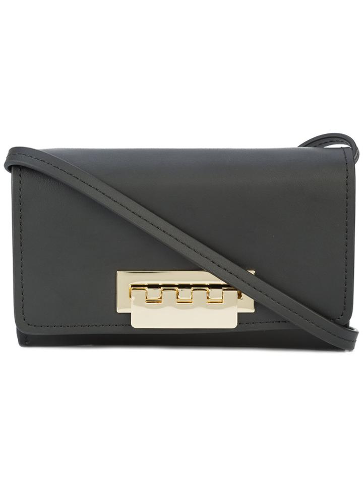 Zac Zac Posen Eartha Iconic Small Phone Wallet Crossbody Bag - Black