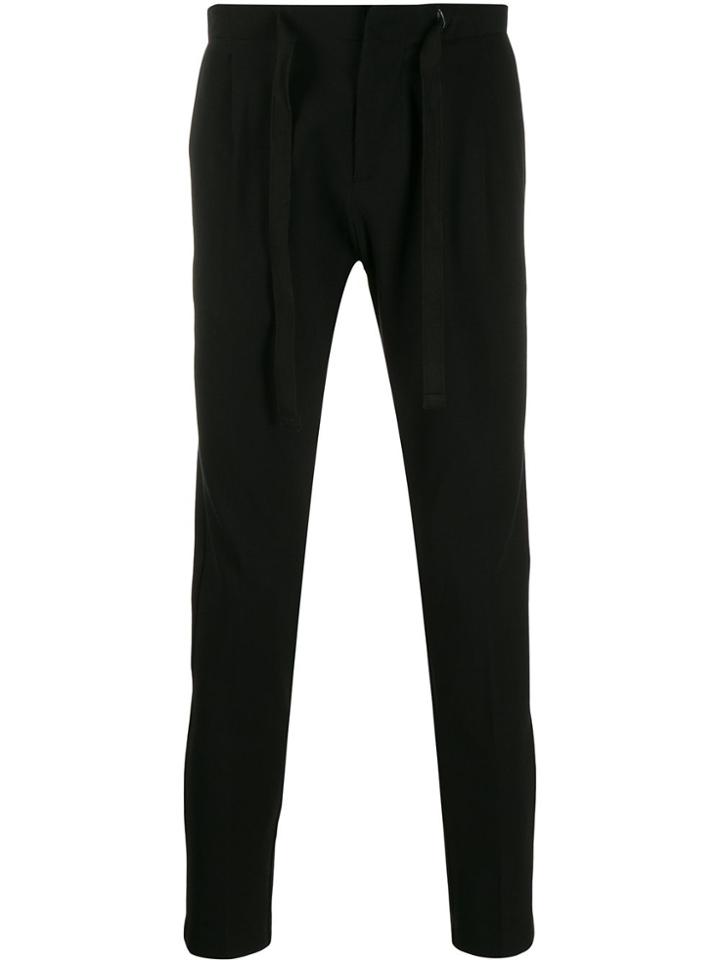 Entre Amis Track Pants - Black