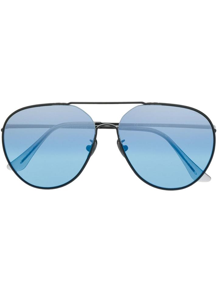 Retrosuperfuture Completo Aviator Sunglasses - Black