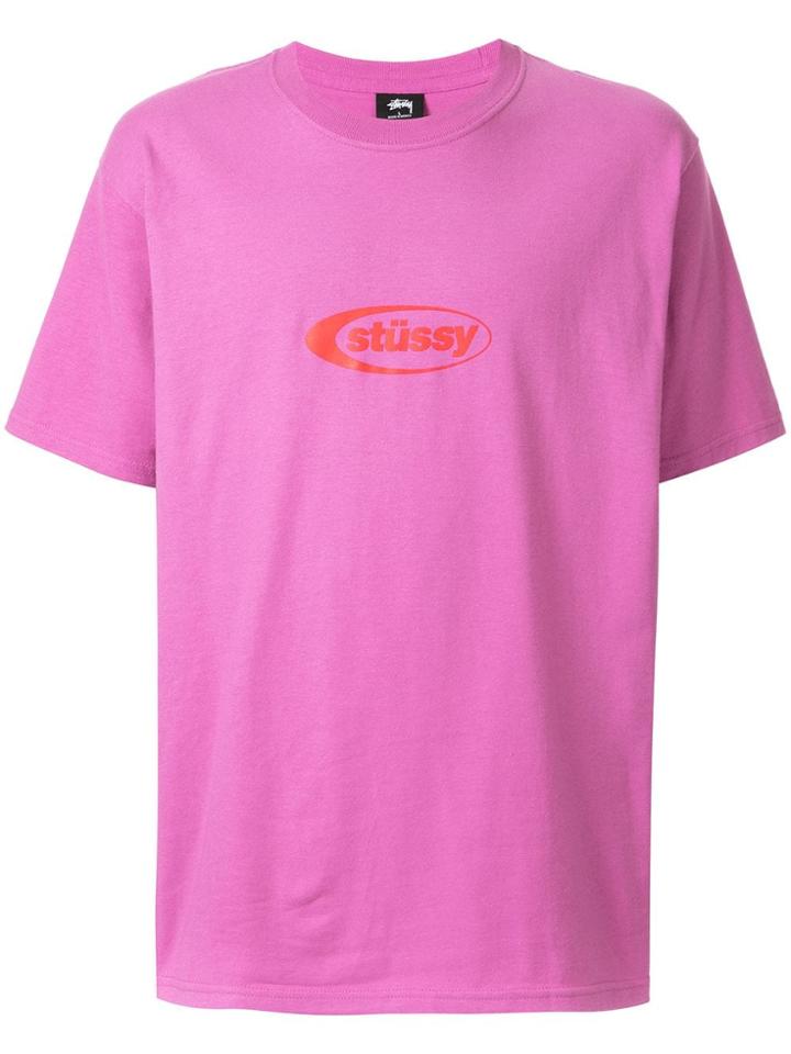 Stussy Logo T-shirt - Purple