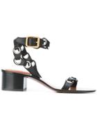 Chloé Buckled Sandals - Black