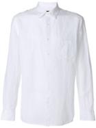 Ermenegildo Zegna Button Down Shirt - White