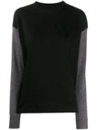 Mm6 Maison Margiela Mm6 Printed Logo Sweater - Black