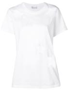 Red Valentino Tulle Star T-shirt - White