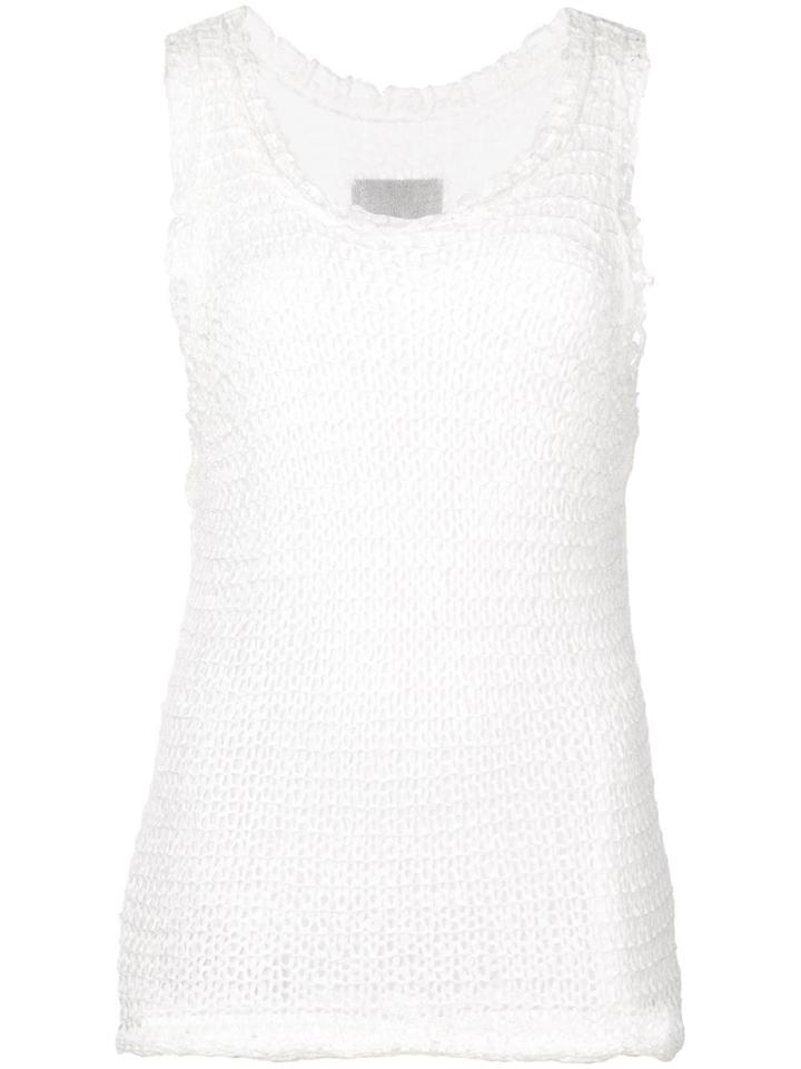 Rta Knit Tank Top - White