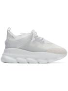 Versace Mesh Panel Sneakers - White