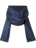 The Row V-neck Wrap-style Top