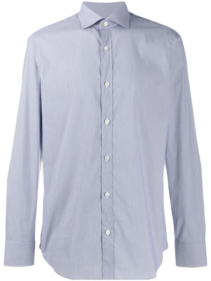 Z Zegna Button Up Shirt - Blue
