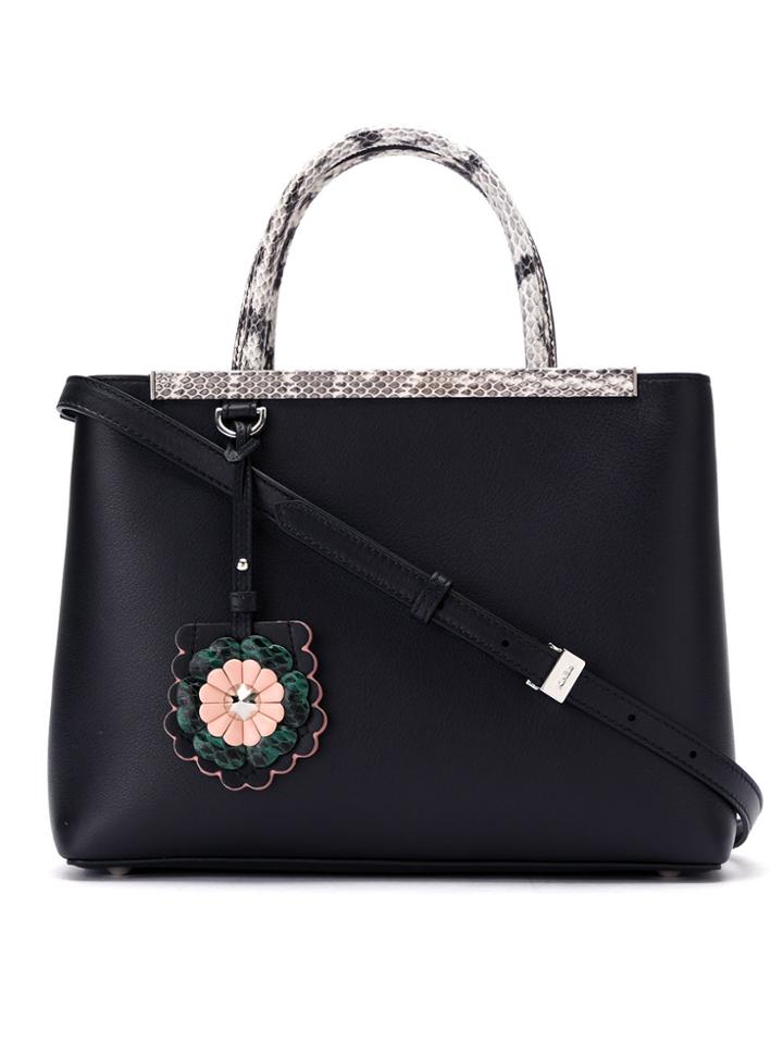 Fendi Medium 2jours Tote Bag - Black