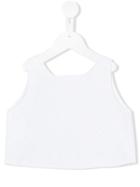 Lapin House - Cropped Top - Kids - Cotton - 6 Yrs, Girl's, White
