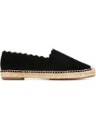 Chloé Lauren Espadrilles, Women's, Size: 35, Black, Leather/raffia
