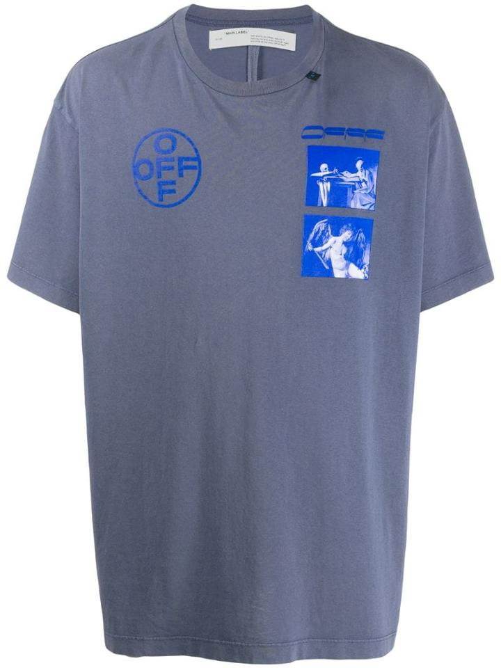 Off-white Hardcore Caravaggio T-shirt - Blue
