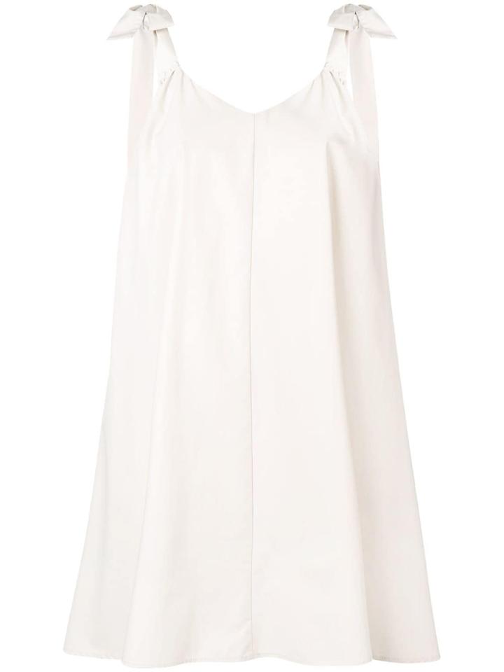Blugirl Bow Strap Dress - Neutrals