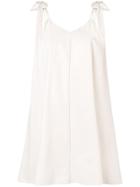 Blugirl Bow Strap Dress - Neutrals