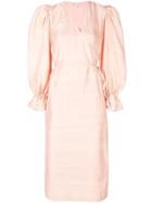 Rhode Resort Bell Sleeve Dress - Orange