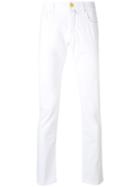 Slim-fit Jeans - Men - Cotton/spandex/elastane - 38, White, Cotton/spandex/elastane, Jacob Cohen