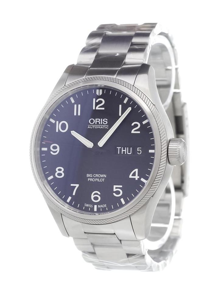 Oris 'big Crown Propilot' Analog Watch, Men's, Stainless Steel