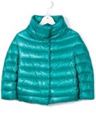 Herno Kids Padded Down Jacket, Girl's, Size: 8 Yrs, Blue