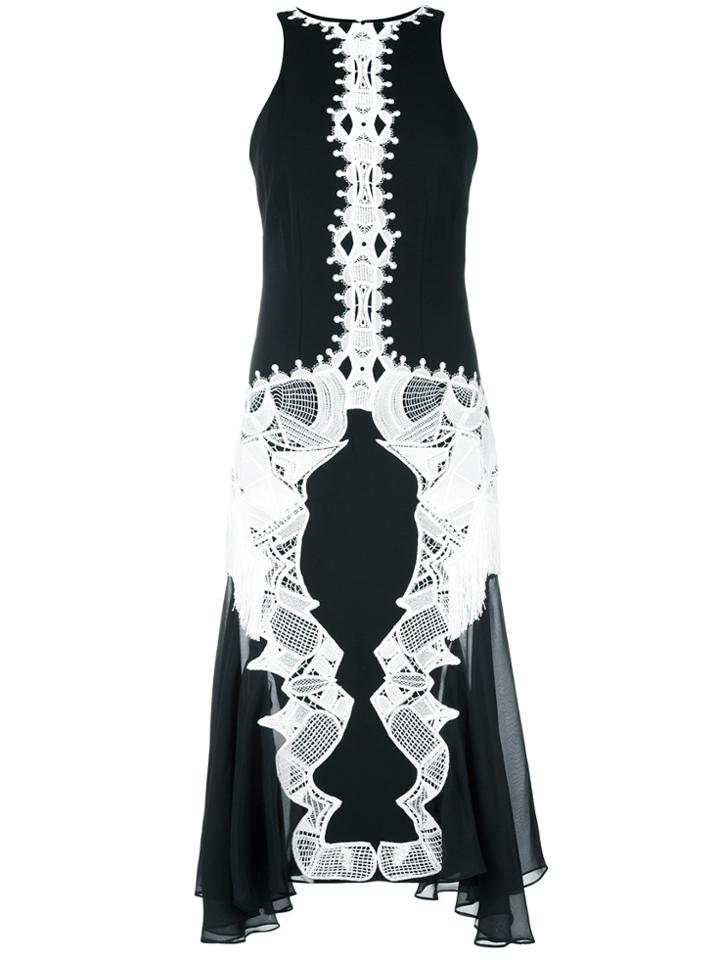 Jonathan Simkhai Lace Trim Dress - Black