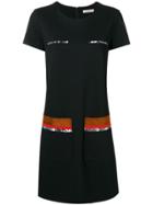Dorothee Schumacher Patch Pocket Shift Dress - Black