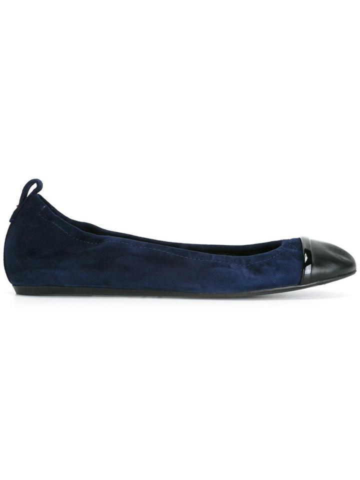 Lanvin Toe Cap Ballerinas - Blue