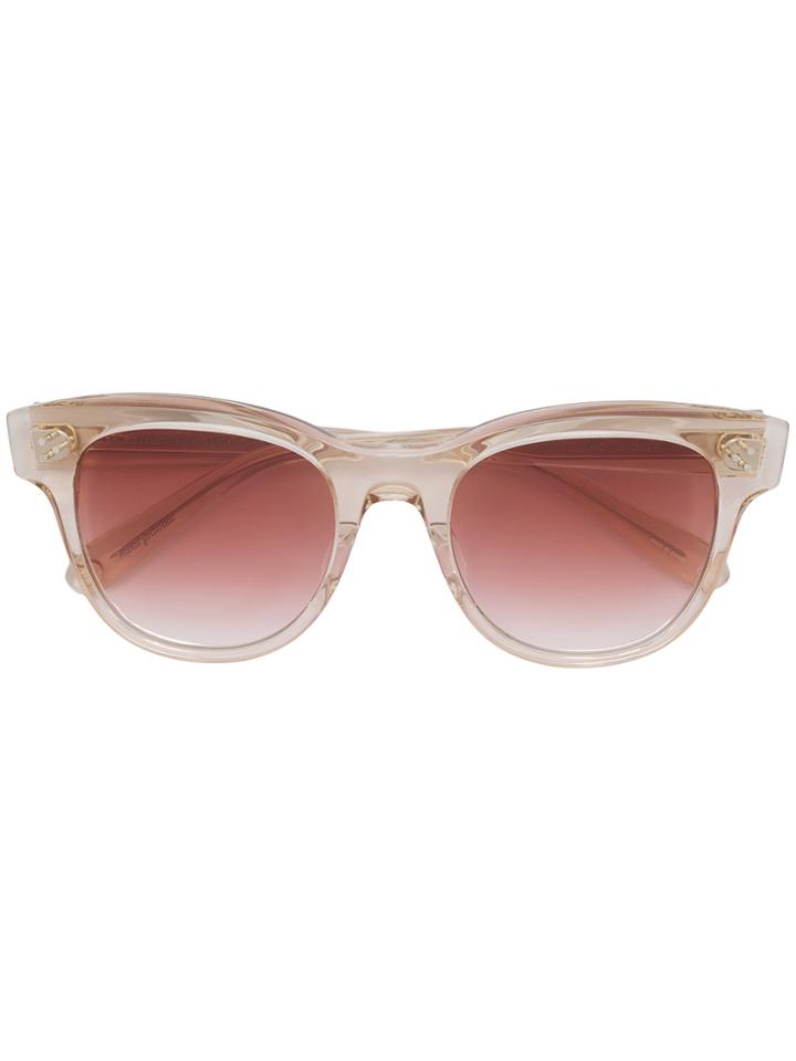 Garrett Leight Glco X Ulla Johnson Imogen Sunglasses - Pink & Purple