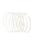 Mattia Cielo 18kt White Gold Rugiada Diamond Multi-wrap Coil Bangle -