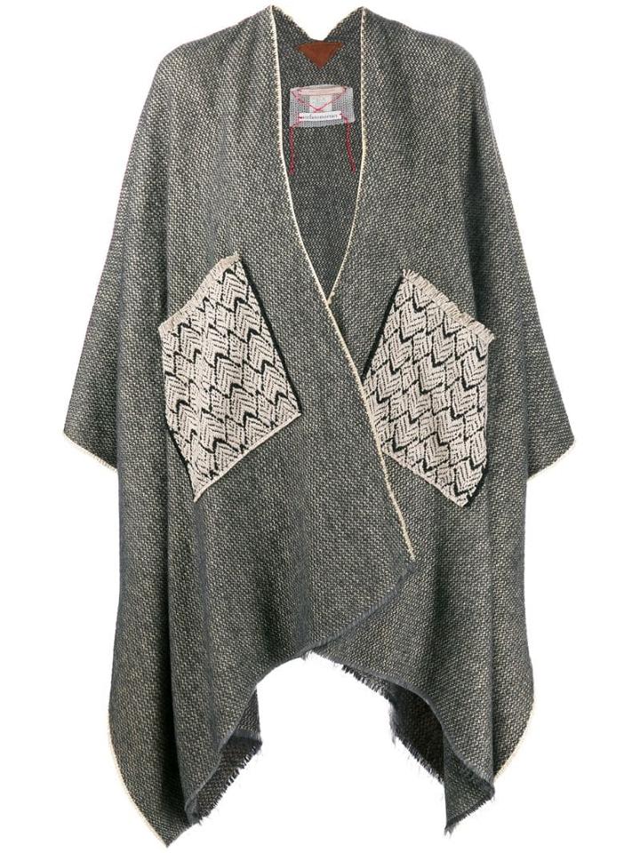 Stefano Mortari Patch Pocket Card-coat - Grey