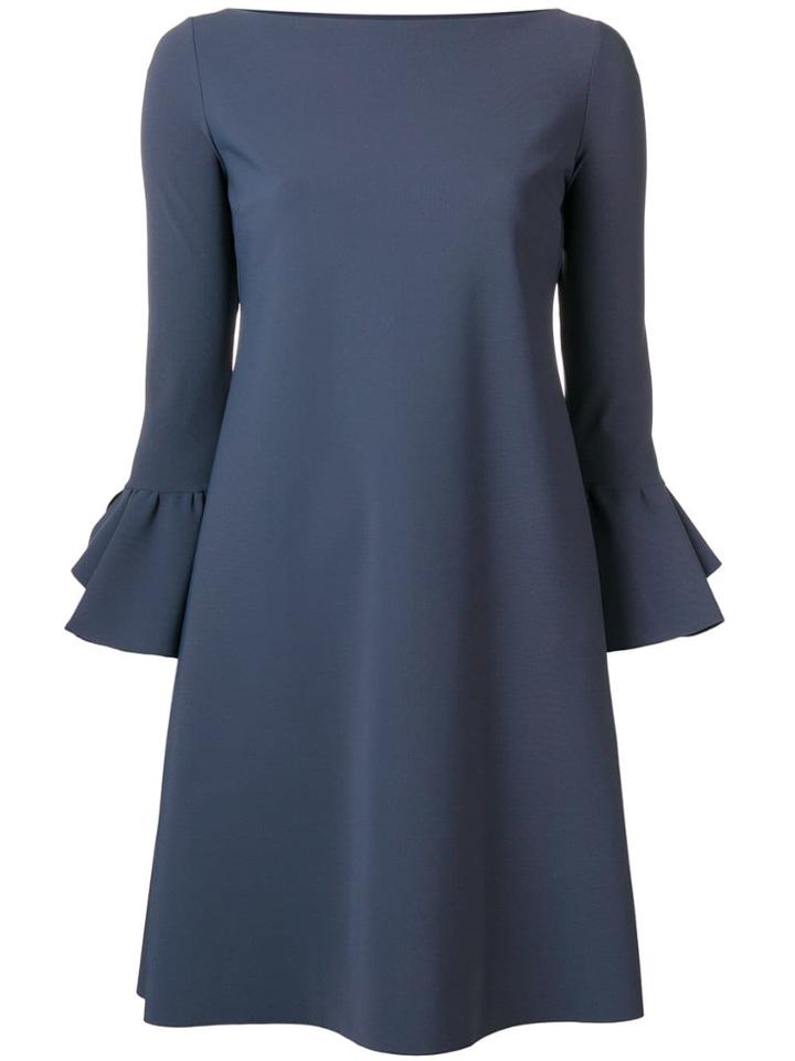 Le Petite Robe Di Chiara Boni Ruffle Sleeves Dress - Grey