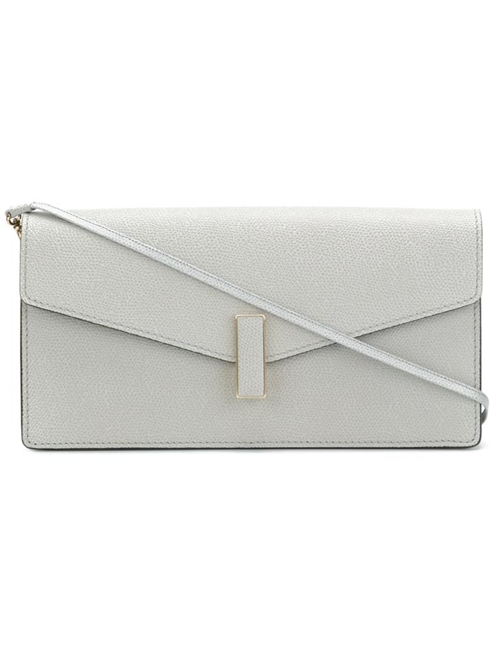 Valextra Iside Mini Clutch - Grey