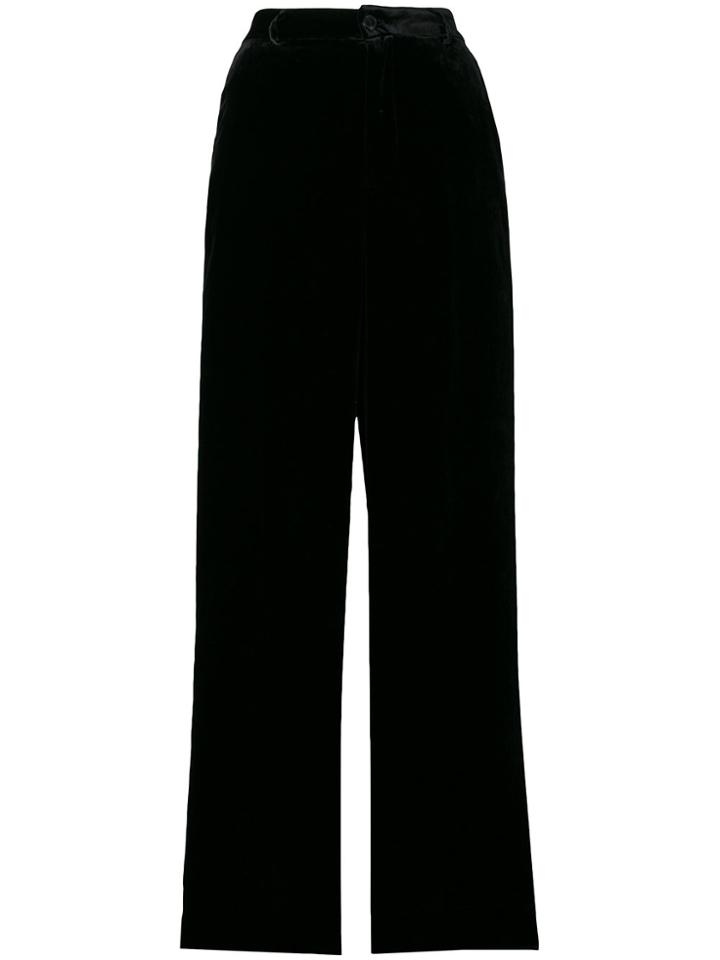 Closed Palazzo Pants - Black