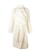 Christian Wijnants 'jahta' Coat, Women's, Size: 36, Nude/neutrals, Polyamide/viscose/mohair/virgin Wool