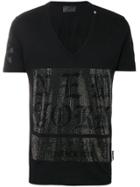 Philipp Plein Embellished T-shirt - Black