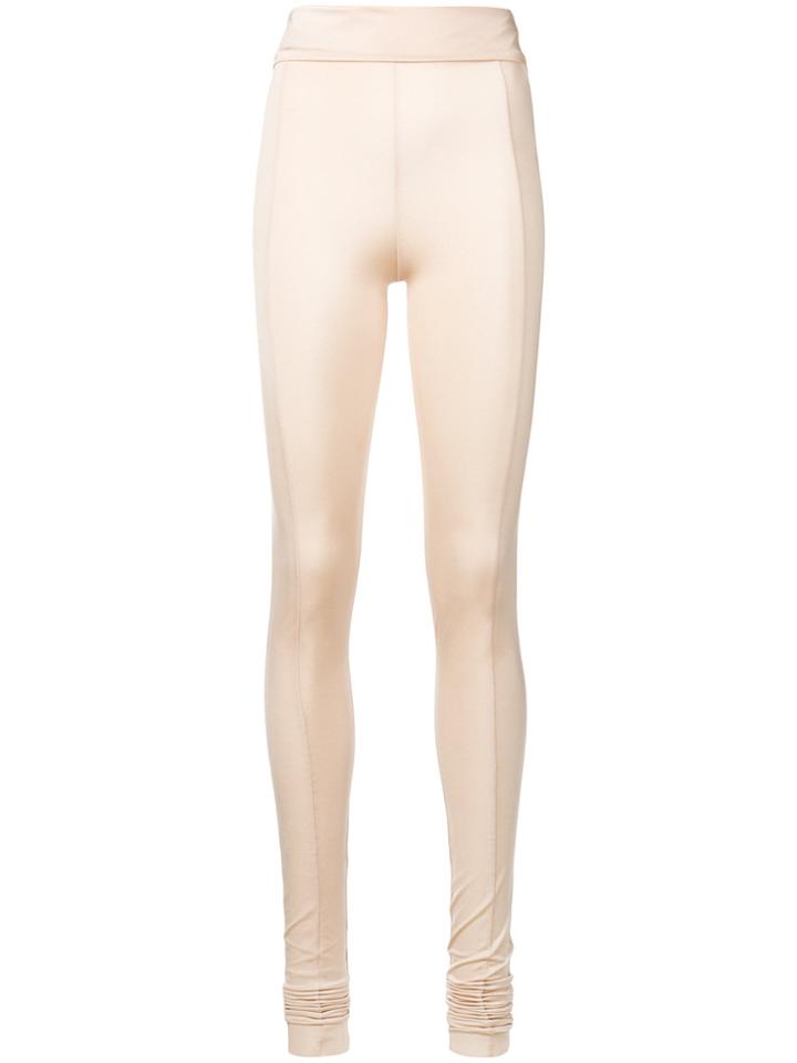 Circus Hotel High Waisted Leggings - Nude & Neutrals
