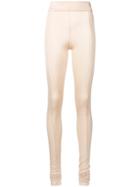 Circus Hotel High Waisted Leggings - Nude & Neutrals