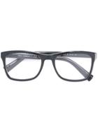 Dolce & Gabbana Wayfarer Frame Glasses, Black, Acetate