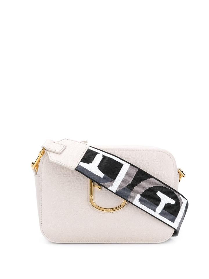 Furla Logo Plaque Crossbody Bag - Neutrals