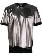 Just Cavalli Metallic Foil T-shirt - Black