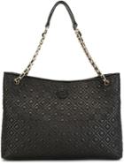 Tory Burch Quilted Handbag, Women's, Black, Leather