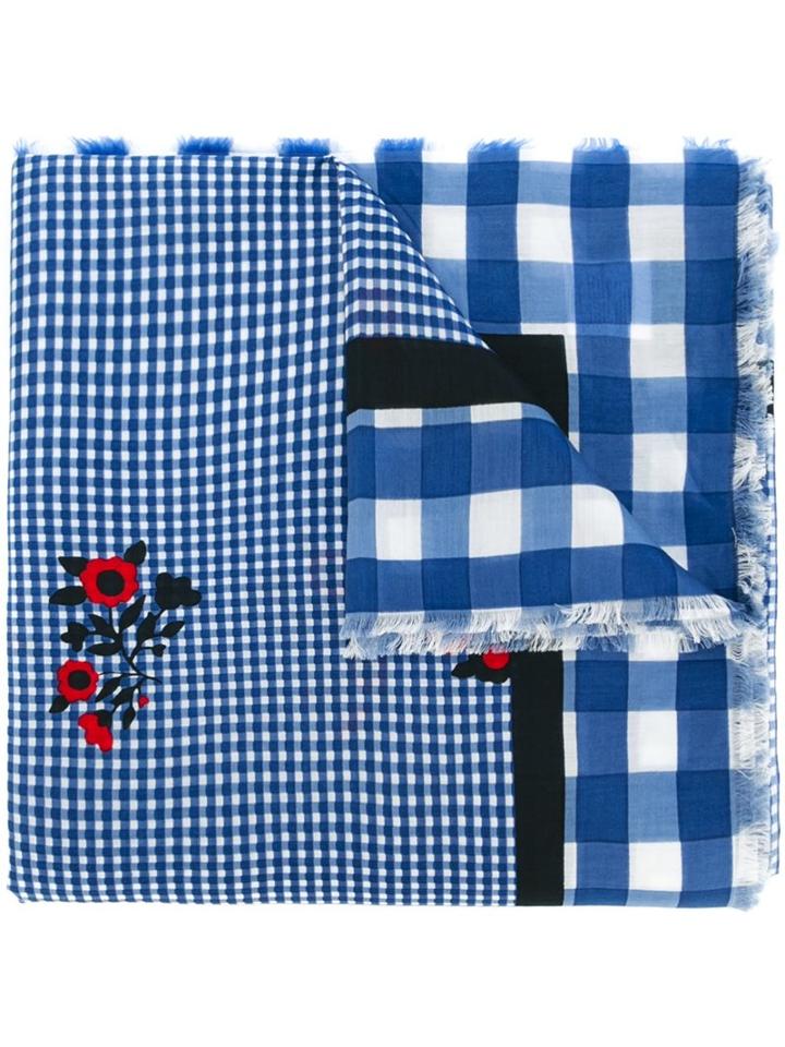 Marc Jacobs Pop Bouquet Print Scarf