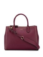 Twin-set Studded Tote Bag - Purple